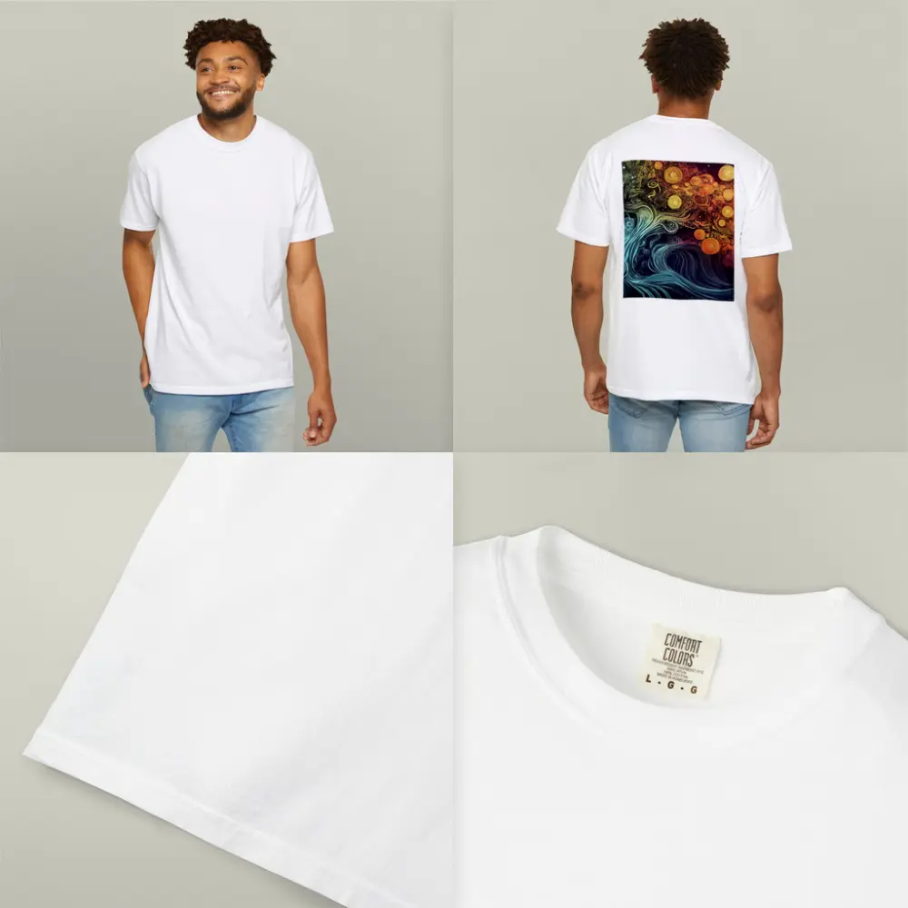 Swirling Tree of Life Abstract Art – T-Shirts