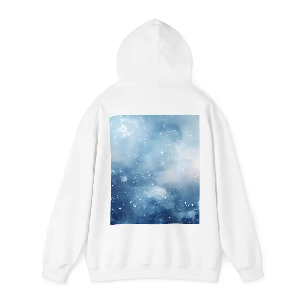Blue Watercolor Galaxy Space Abstract Art – Hoodies