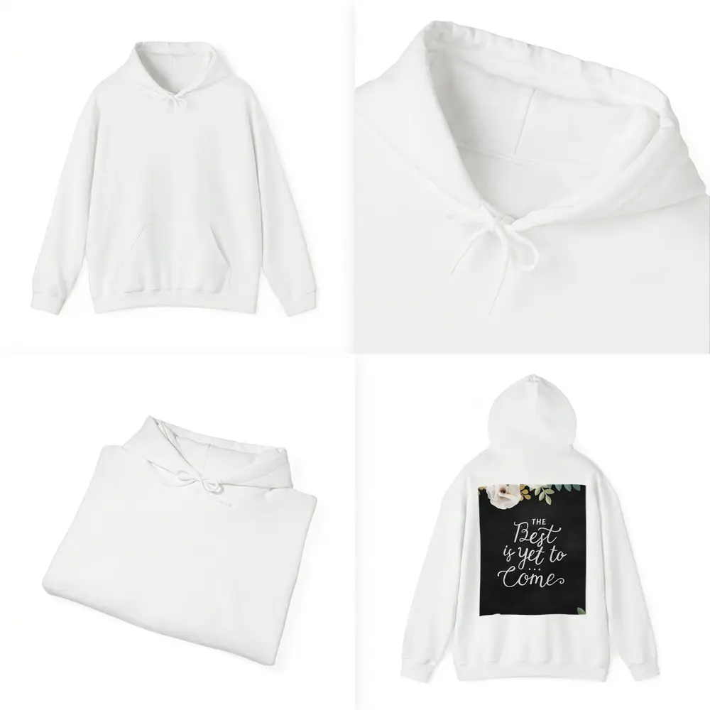 The Best Is Yet To Come Floral – Hoodies