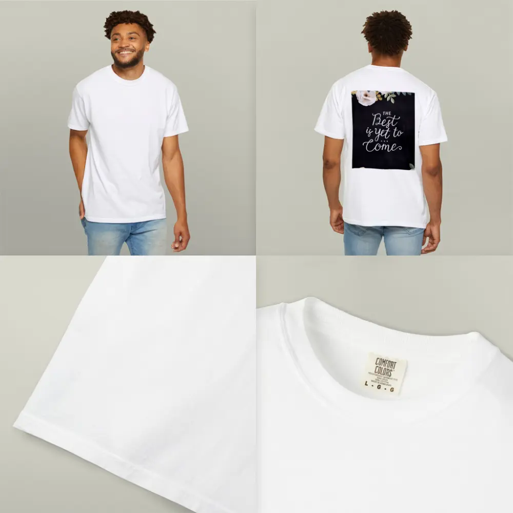 The Best Is Yet To Come Floral – T-Shirts