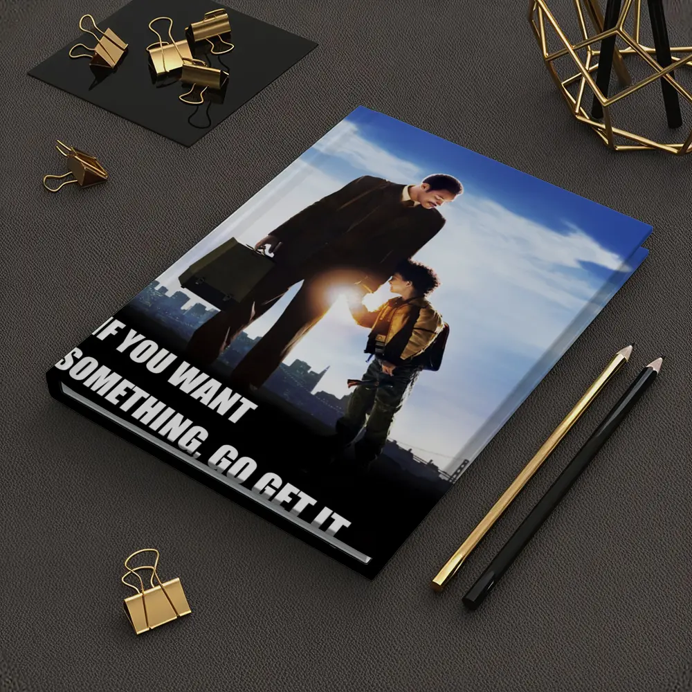 Father Son Motivational Quote City Skyline – Notebooks