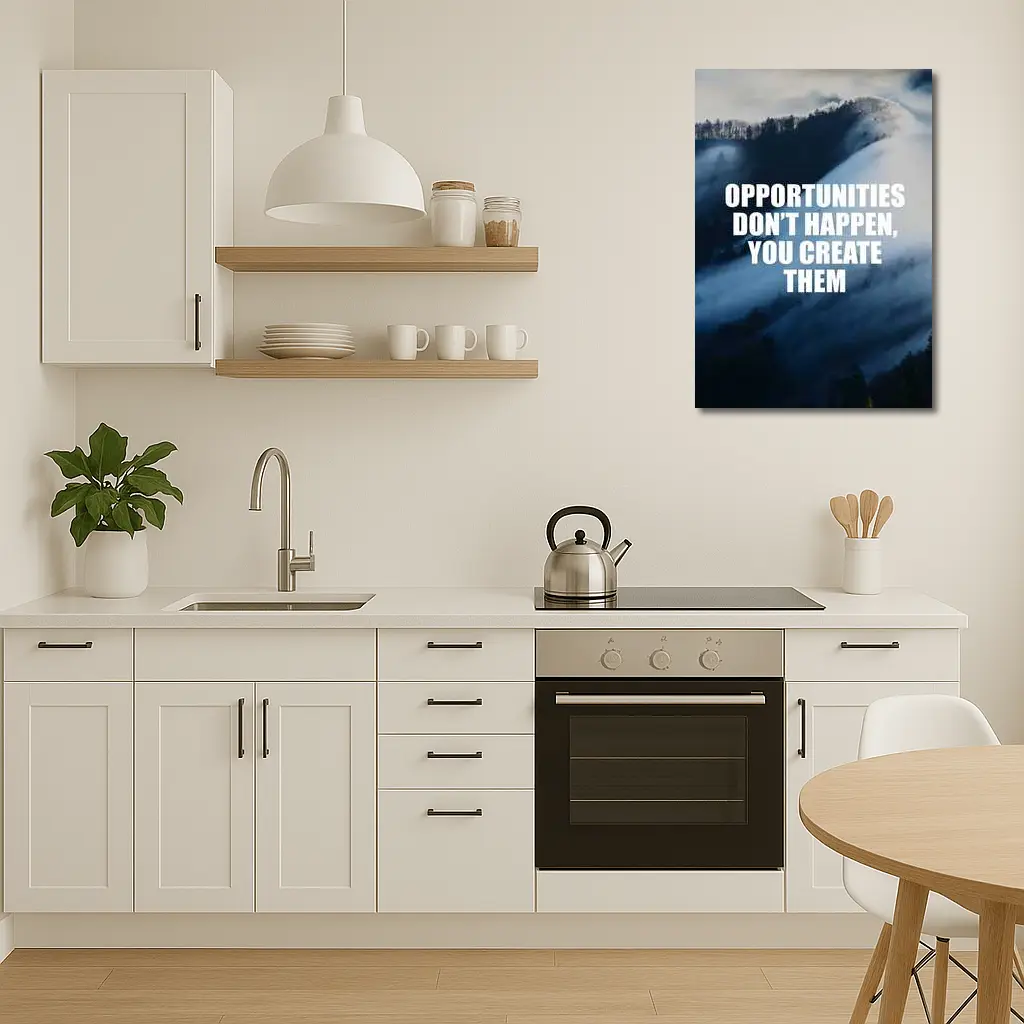 Opportunities Don't Happen You Create Them – Wall Art