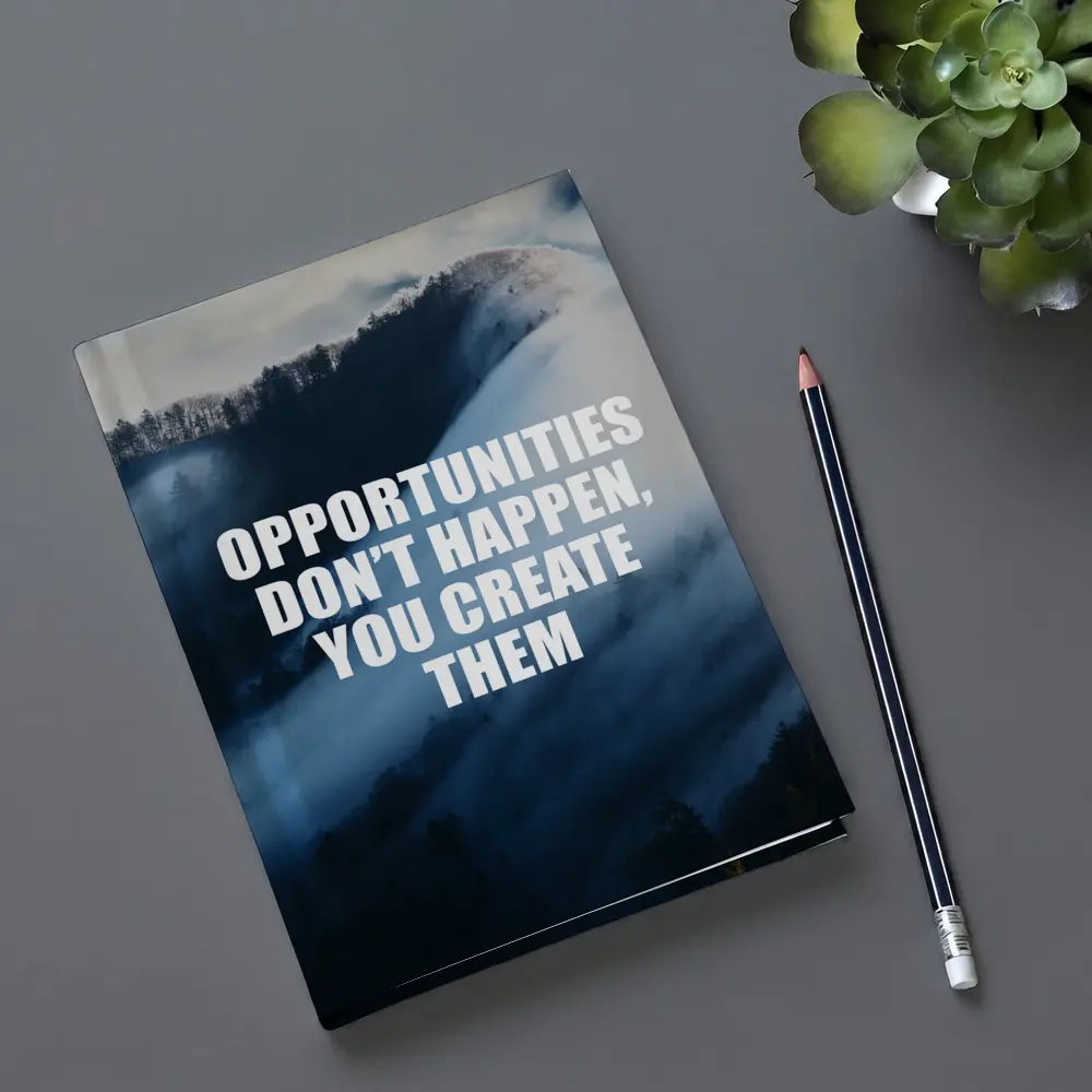 Opportunities Don't Happen You Create Them – Notebooks