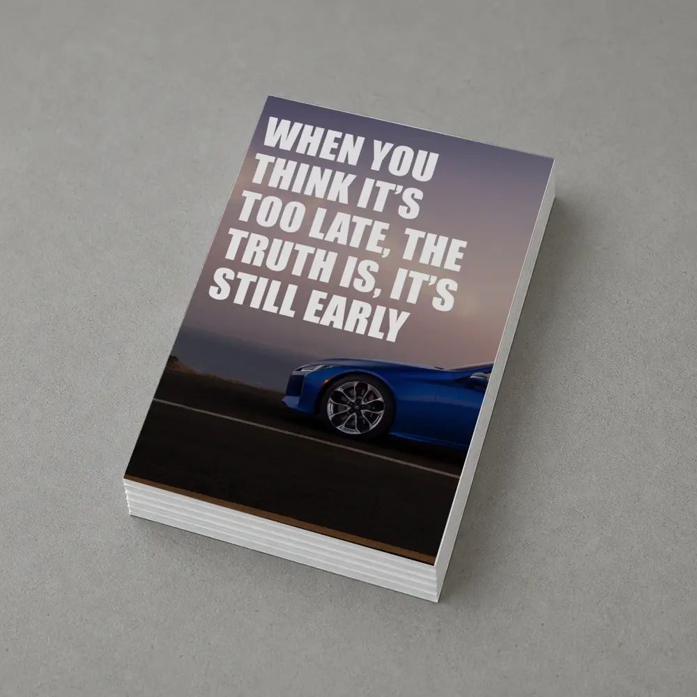Lexus LC Blue Sports Car Coastal Road – Postcards