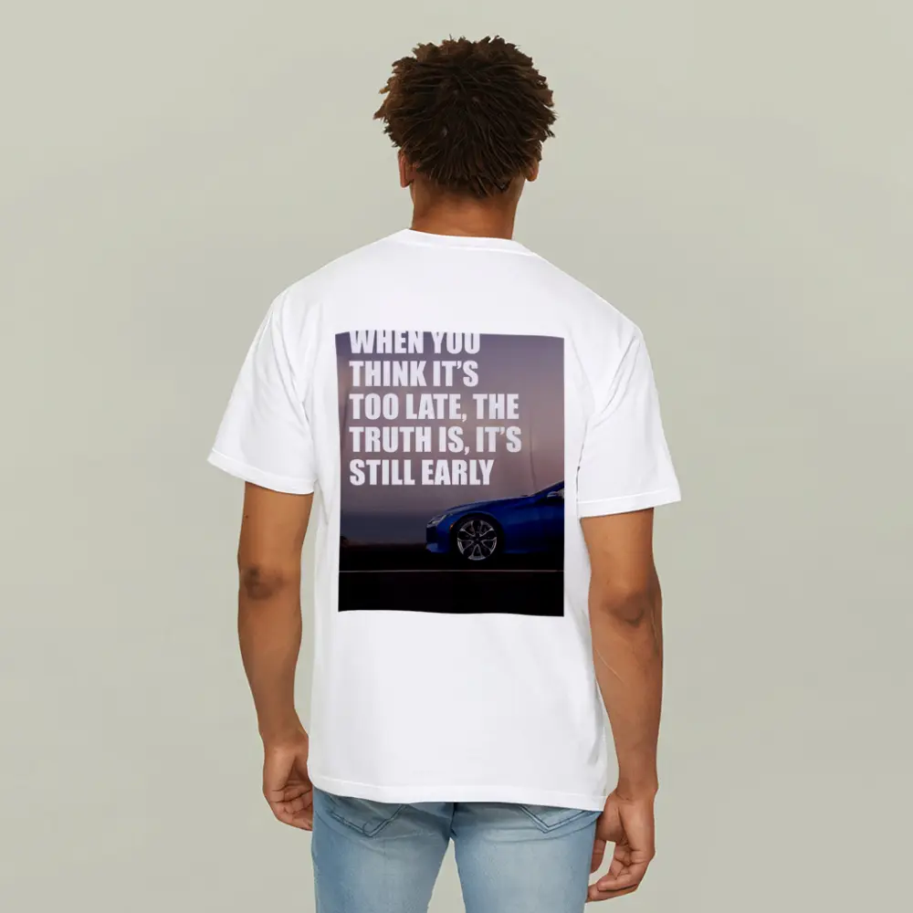 Lexus LC Blue Sports Car Coastal Road – T-Shirts