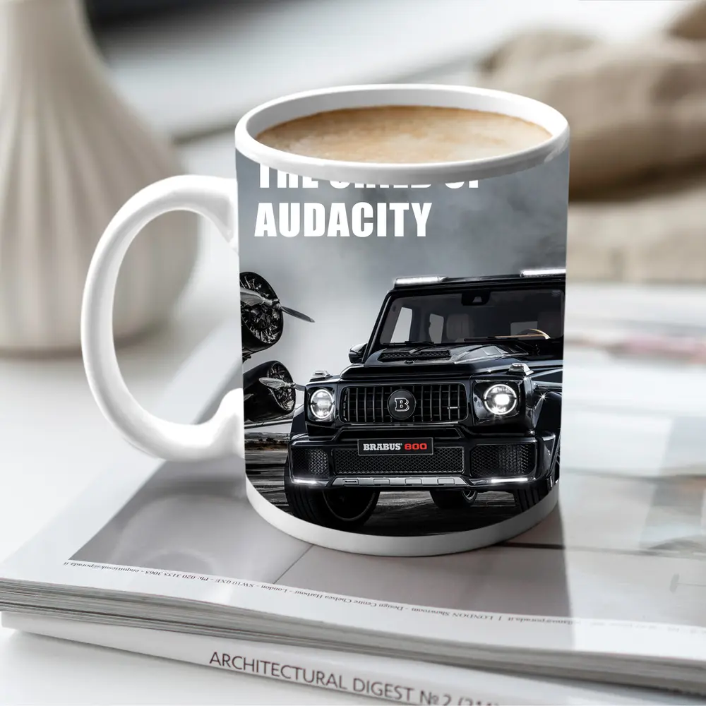 Brabus G Wagen Success Audacity Quote Art – Mugs
