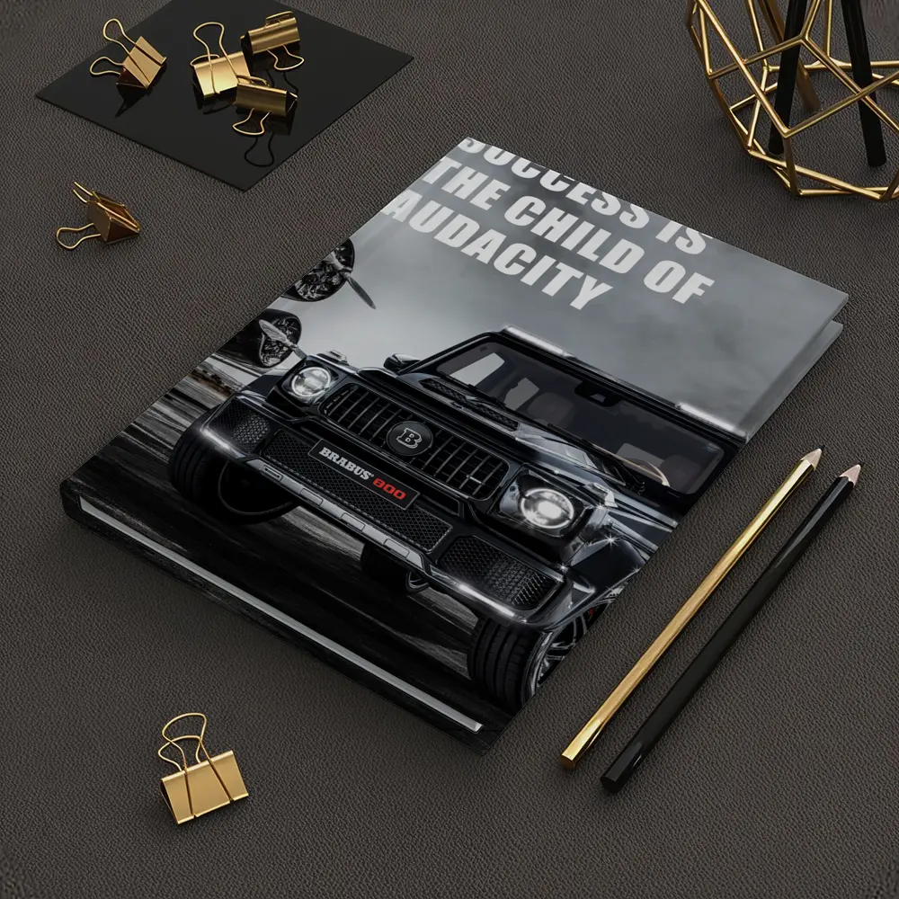 Brabus G Wagen Success Audacity Quote Art – Notebooks