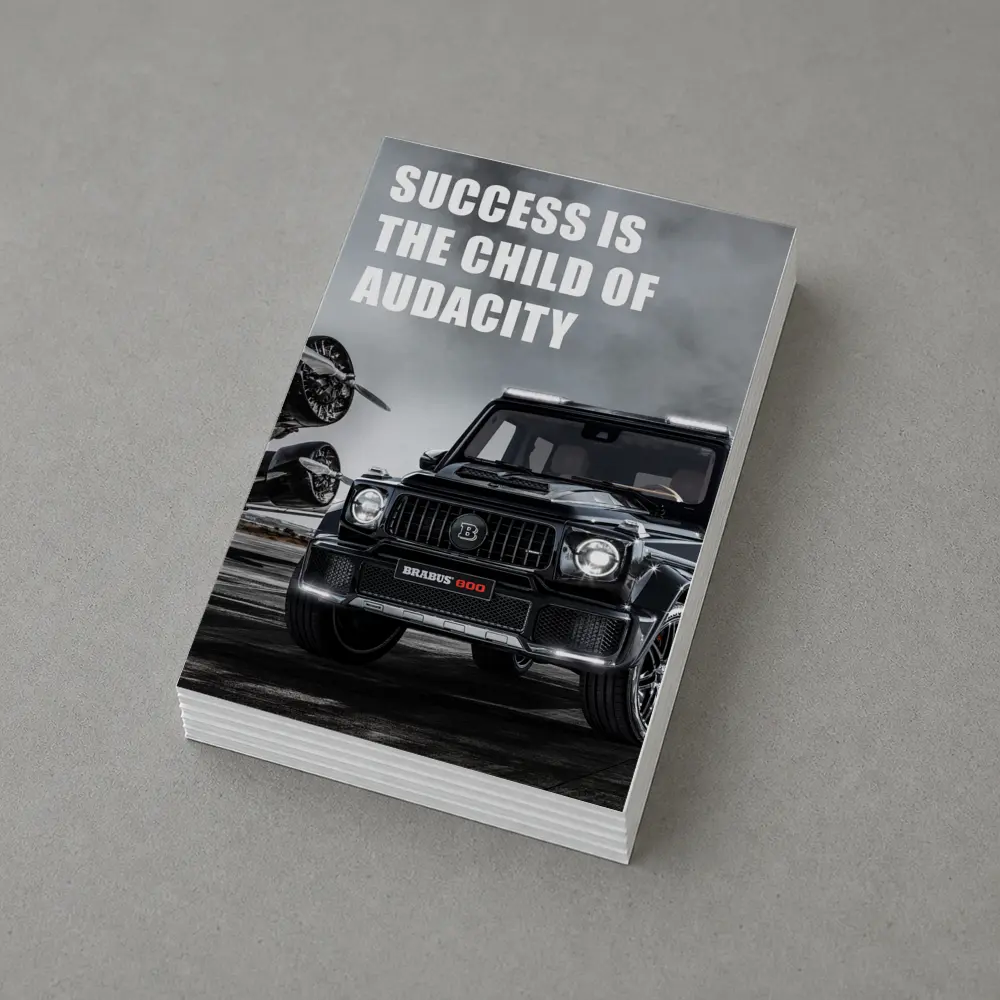 Brabus G Wagen Success Audacity Quote Art – Postcards