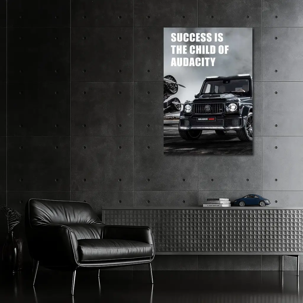 Brabus G Wagen Success Audacity Quote Art – Wall Art