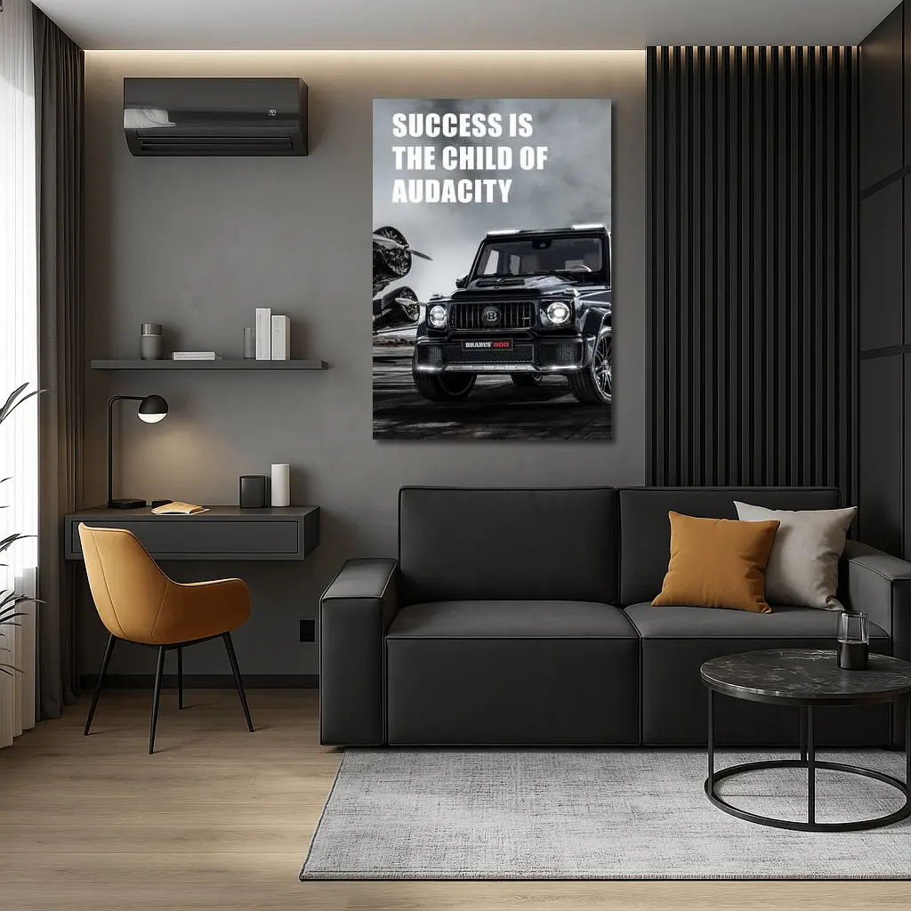 Brabus G Wagen Success Audacity Quote Art – Wall Art