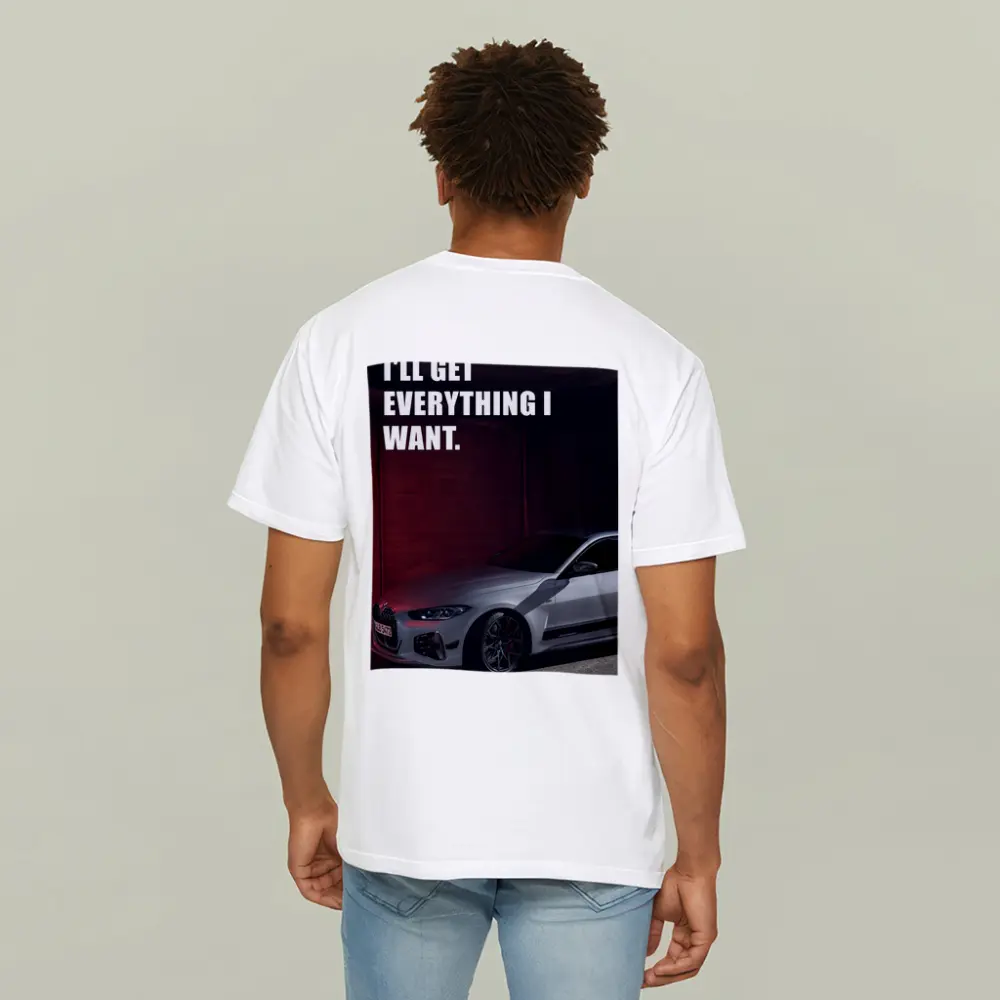 BMW Four Series Silver Coupe Bold Quote – T-Shirts