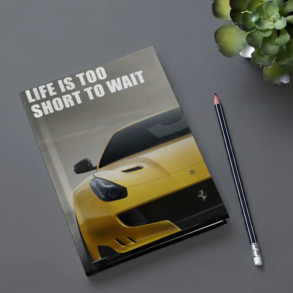 Ferrari F12 Yellow Life Is Too Short – Notebooks