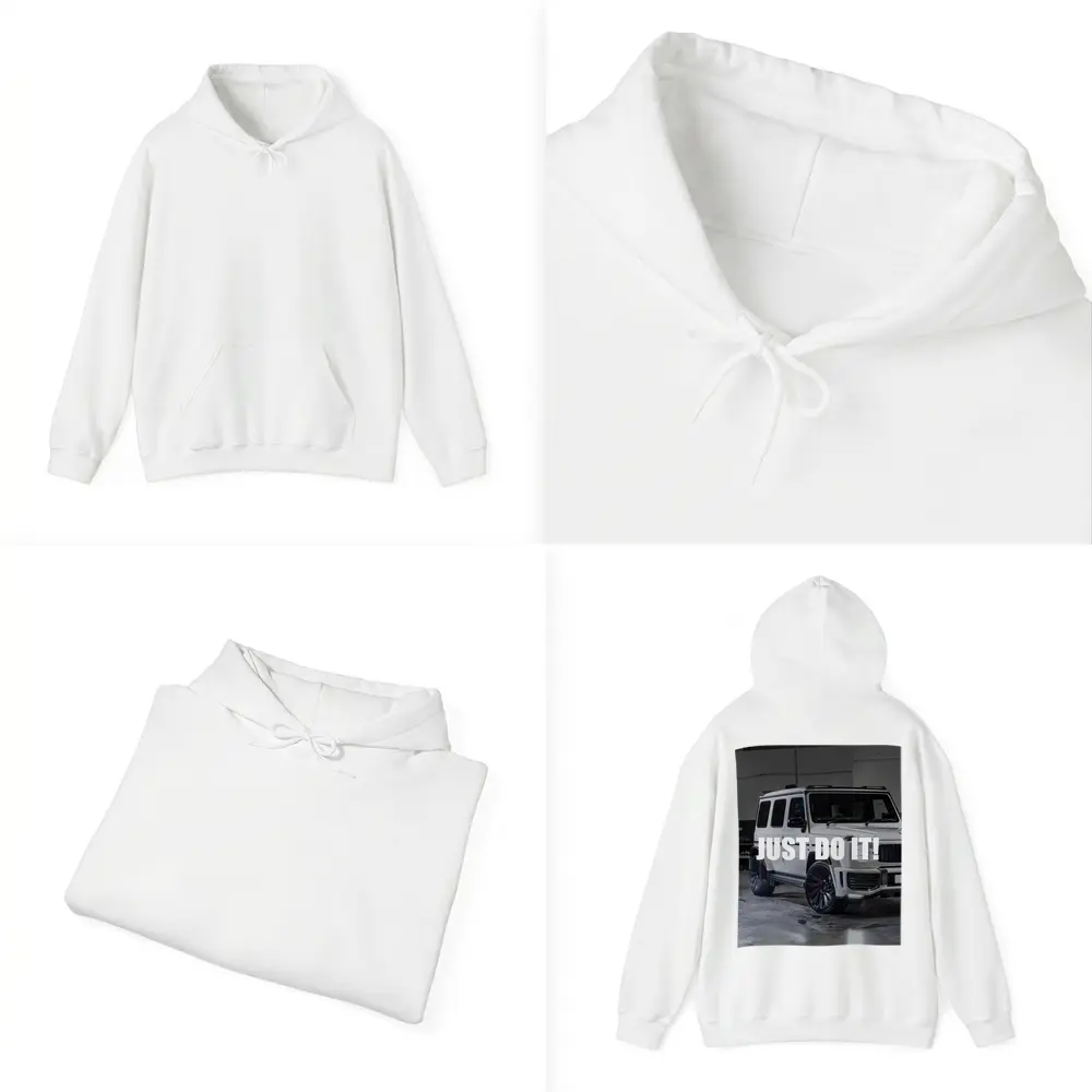 Mercedes G Class White Just Do It – Hoodies