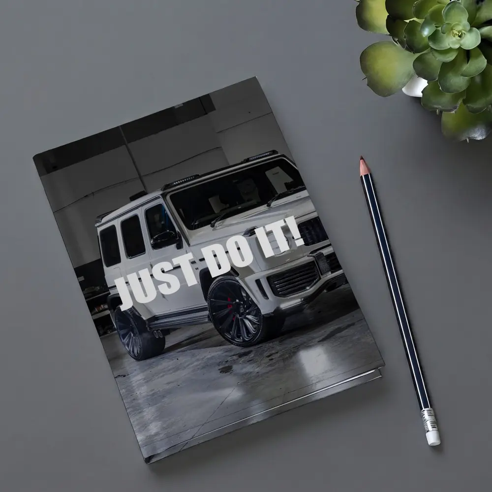 Mercedes G Class White Just Do It – Notebooks