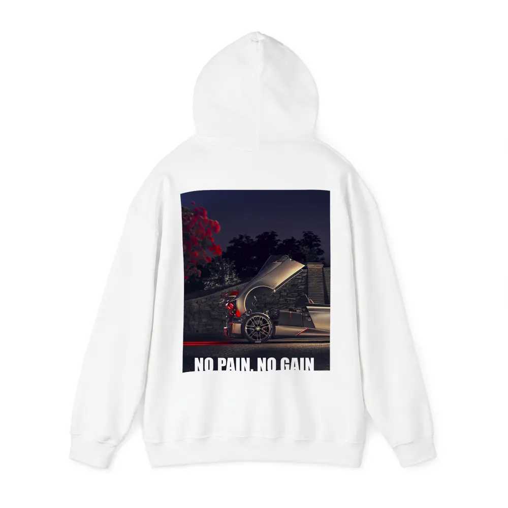 Pagani Huayra Night Motivational Quote Art – Hoodies