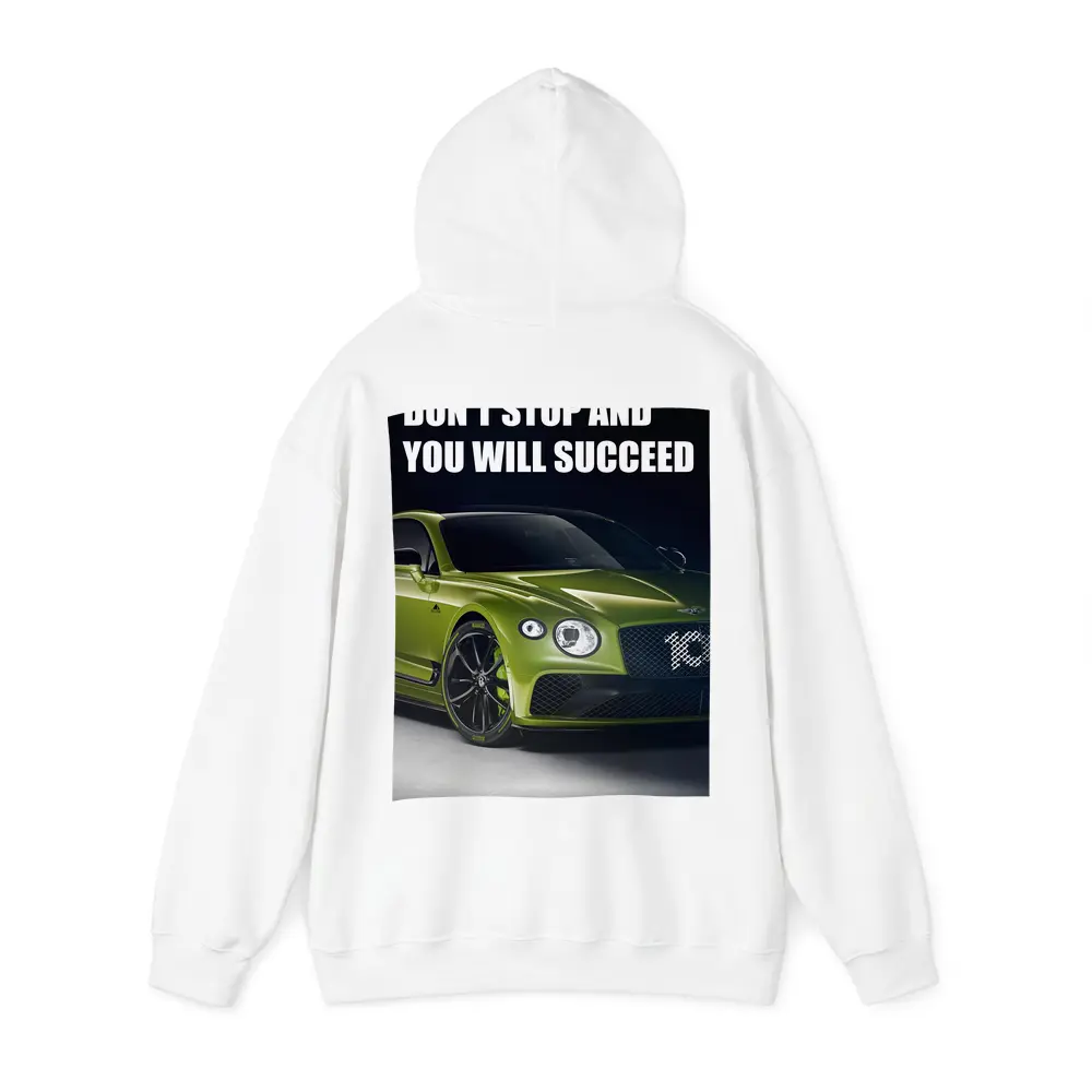 Bentley Continental GT Green Motivational Quote Art – Hoodies