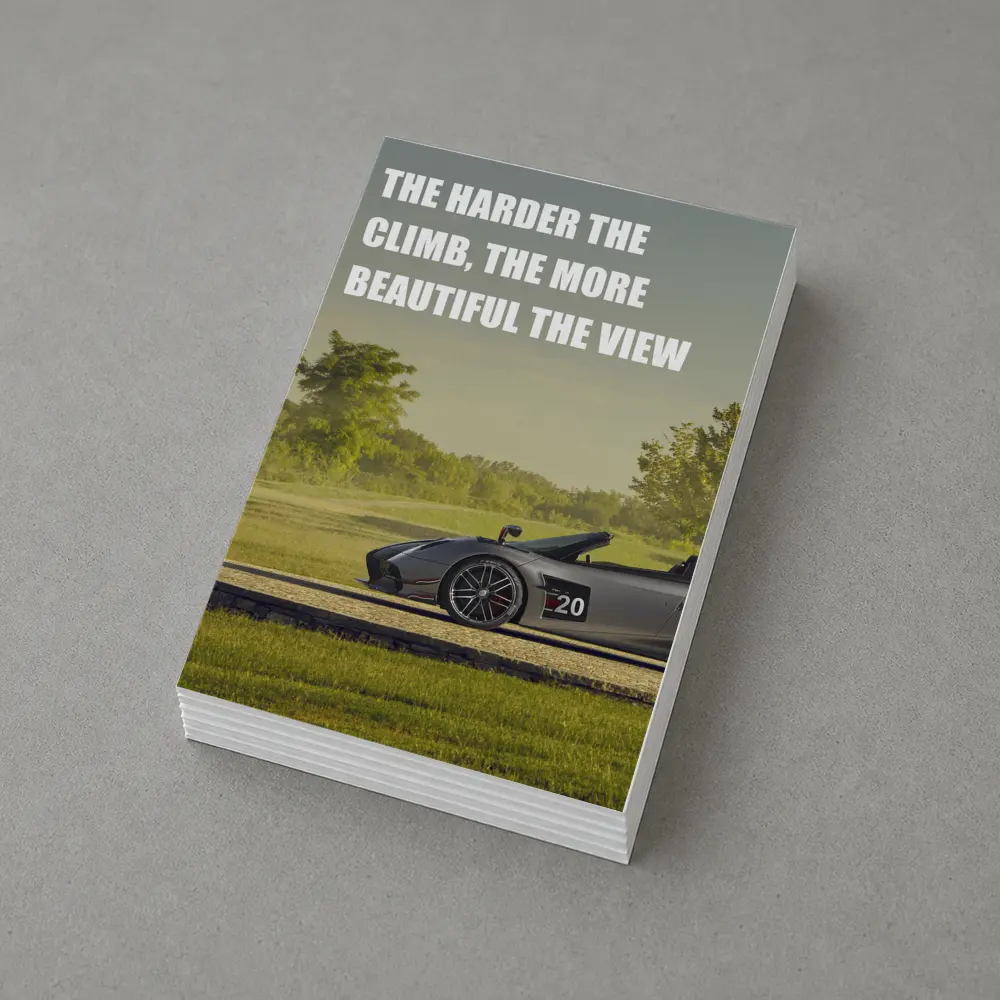 Lamborghini Gallardo Spyder Green Landscape View – Postcards