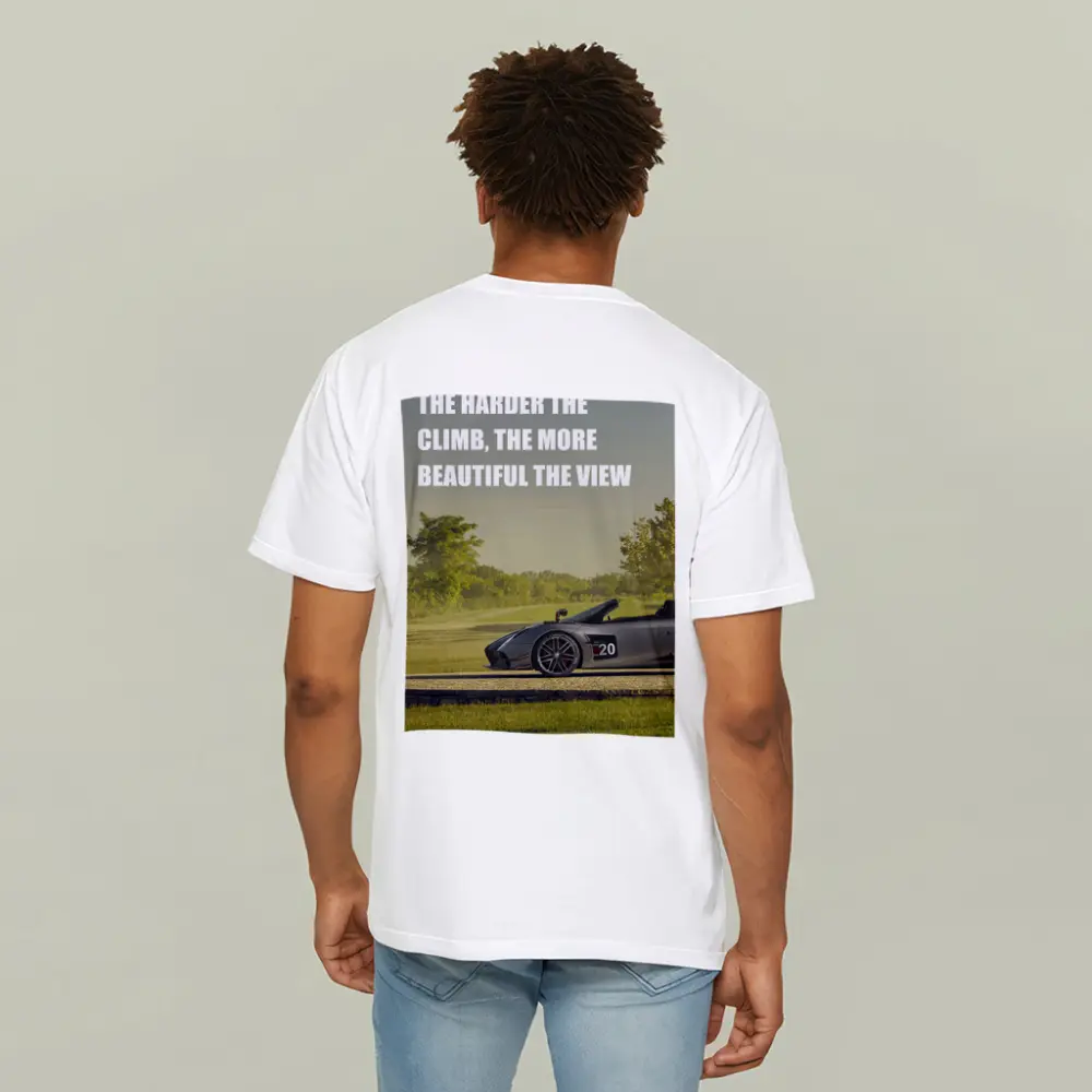 Lamborghini Gallardo Spyder Green Landscape View – T-Shirts