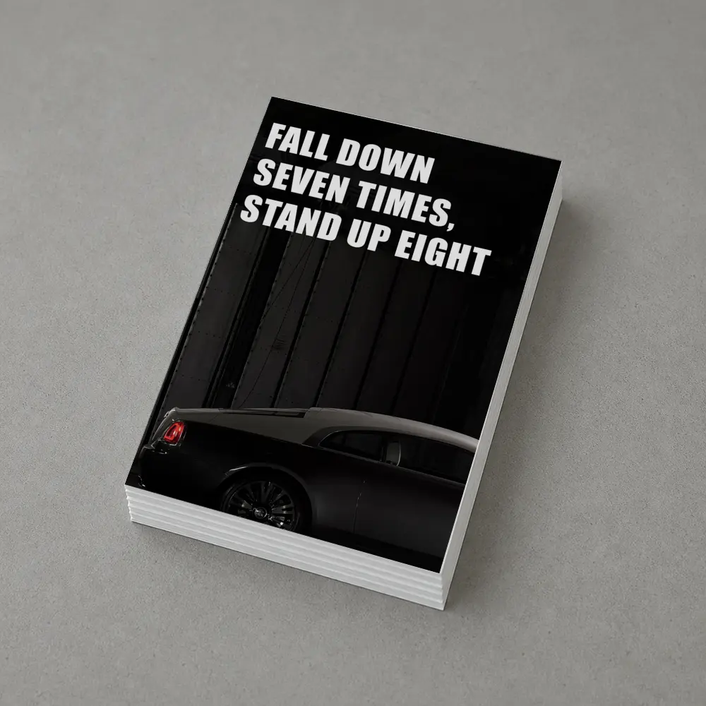 Fall Down Seven Times Stand Up Eight – Postcards