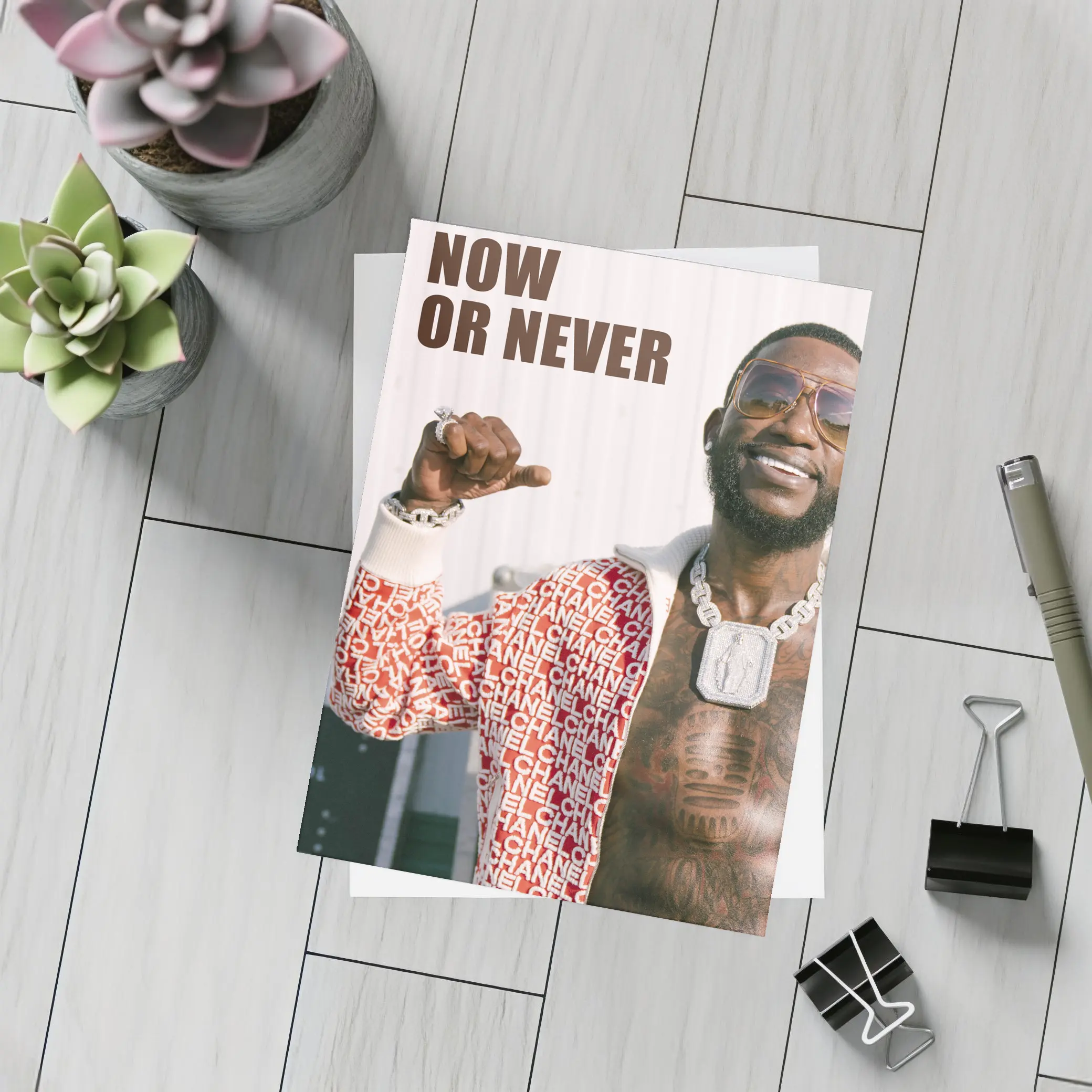 Now Or Never Hip Hop Street Style Art – Postcards