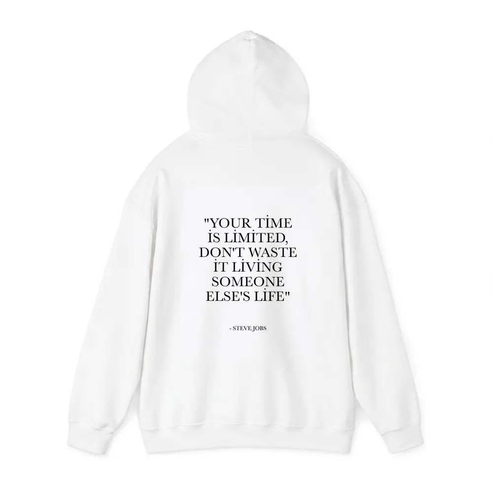 Steve Jobs Your Time Is Limited Quote – Hoodies