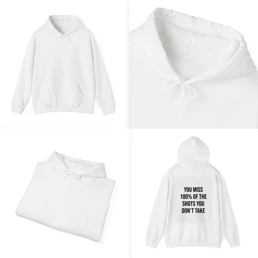You Miss Shots You Don't Take Quote – Hoodies