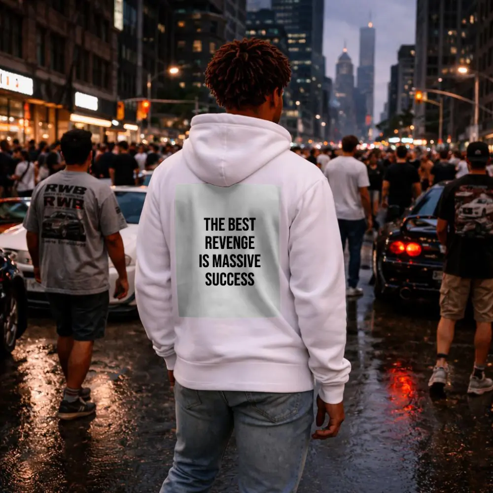 The Best Revenge Is Massive Success Quote – Hoodies