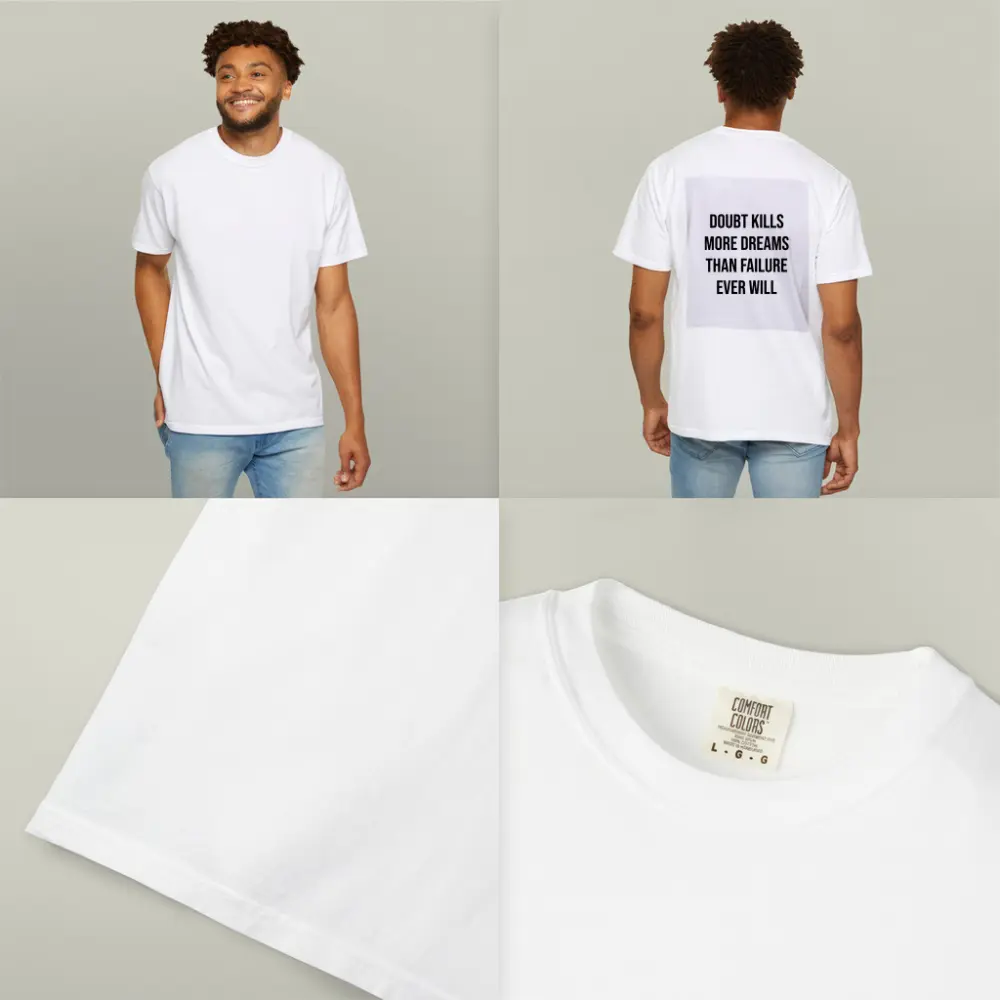 Doubt Kills More Dreams Than Failure Quote – T-Shirts