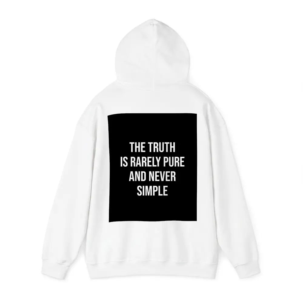 The Truth Is Rarely Pure Quote Black – Hoodies