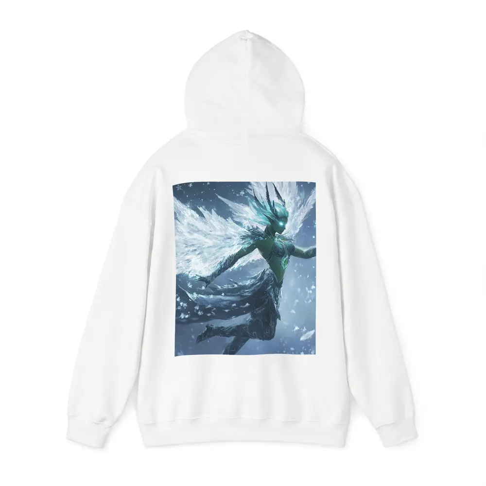 Ice Angel Fantasy Figure Snowflake Storm – Hoodies