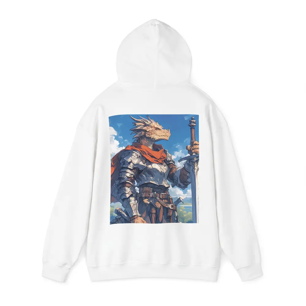 Dragon Knight Warrior Anime Fantasy Sky – Hoodies