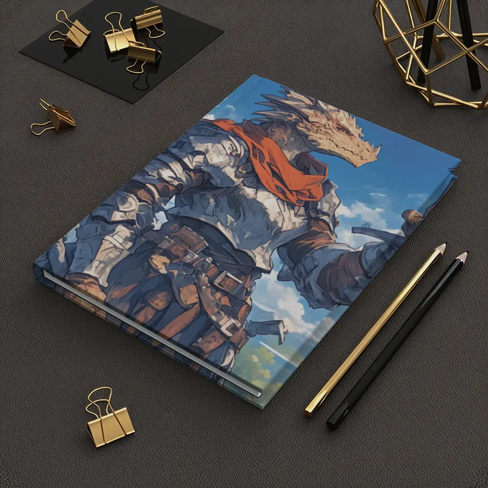 Dragon Knight Warrior Anime Fantasy Sky – Notebooks