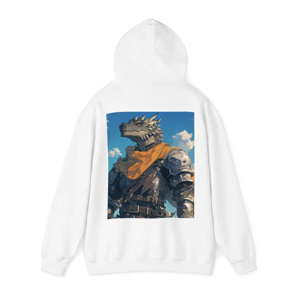 Dragon Knight Armor Anime Sky Background – Hoodies