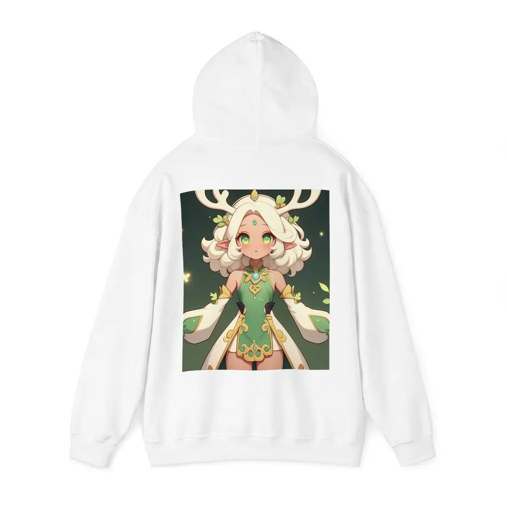 Anime Forest Spirit Girl With Antlers – Hoodies