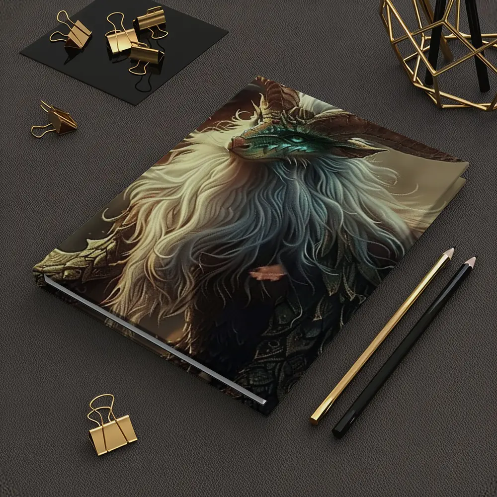 Dragon Beast Fantasy Creature Forest Art – Notebooks