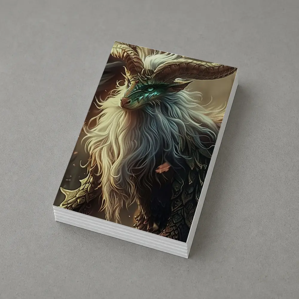 Dragon Beast Fantasy Creature Forest Art – Postcards