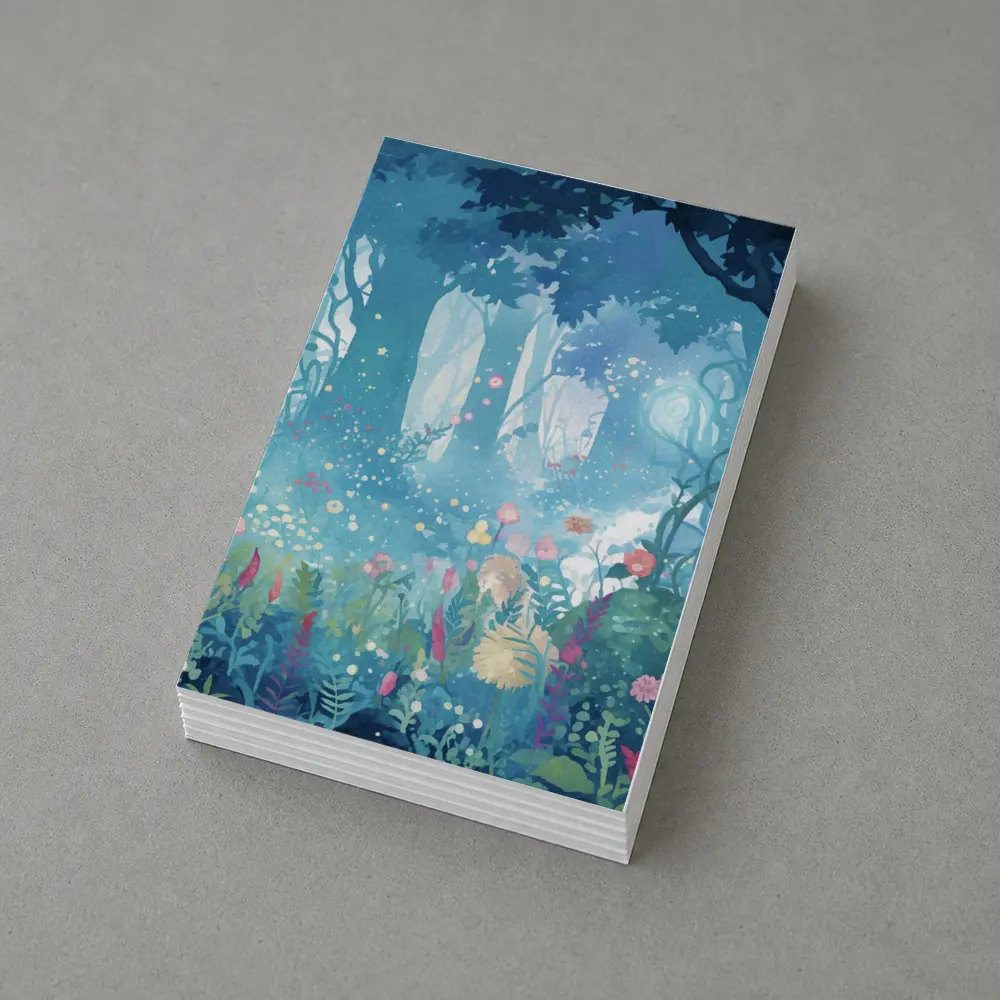 Enchanted Forest Garden Anime Floral Night – Postcards