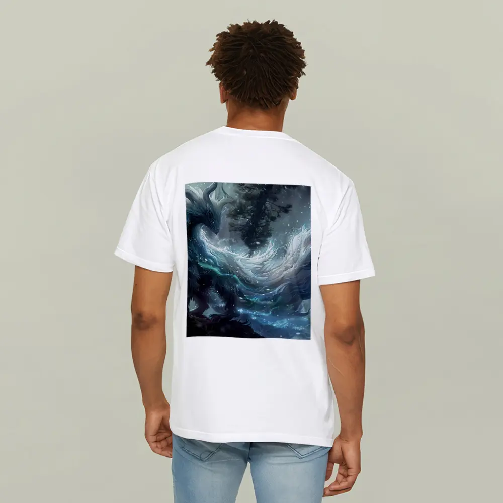 Fantasy Forest Spirit Dragon Dark Art – T-Shirts