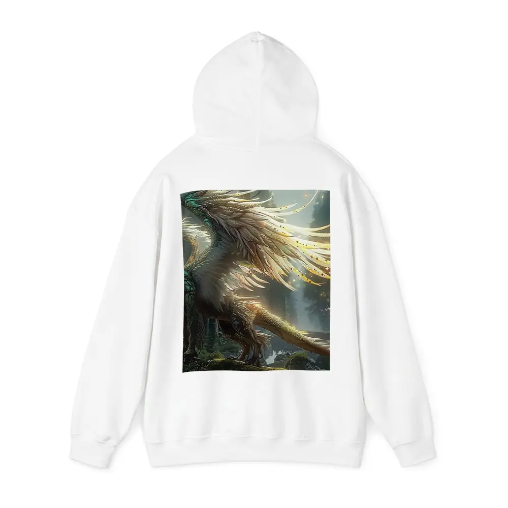 Fantasy Dragon Forest Magical Light Art – Hoodies