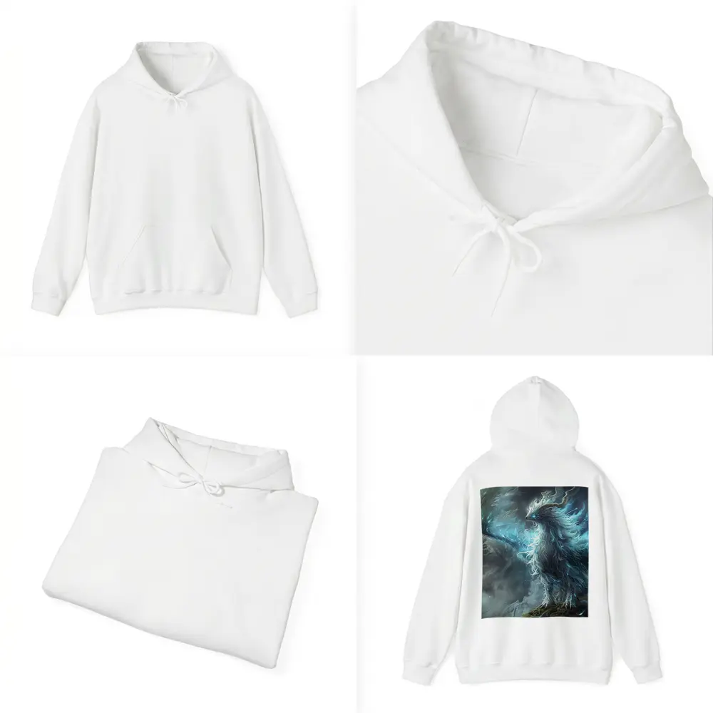 Mystical Fantasy Beast Glowing Forest Spirit – Hoodies