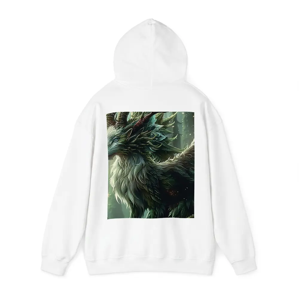 Fantasy Forest Dragon Spirit Creature Art – Hoodies