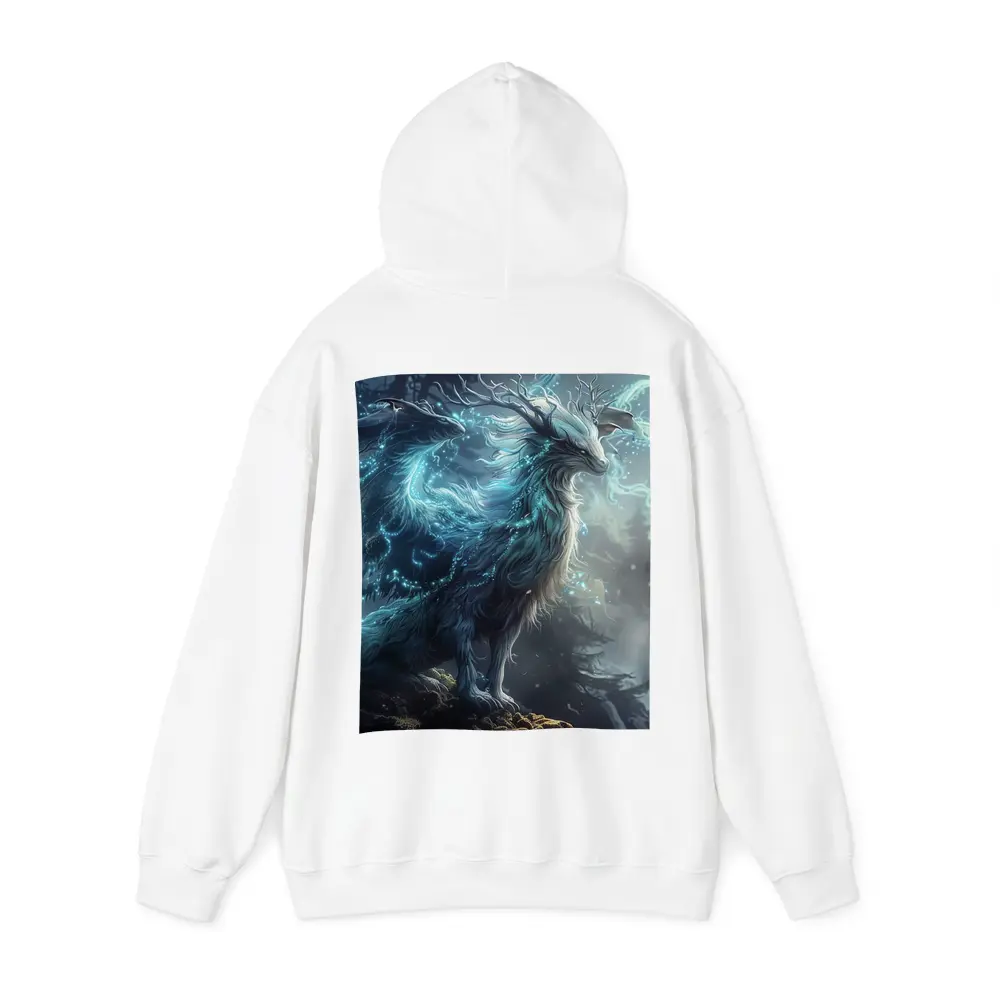 Glowing Fantasy Beast Misty Forest Art – Hoodies
