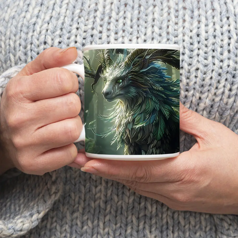 Forest Spirit Creature Misty Ancient Woods – Mugs