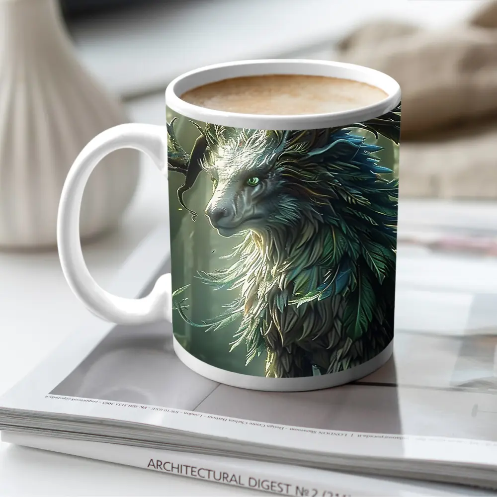 Forest Spirit Creature Misty Ancient Woods – Mugs