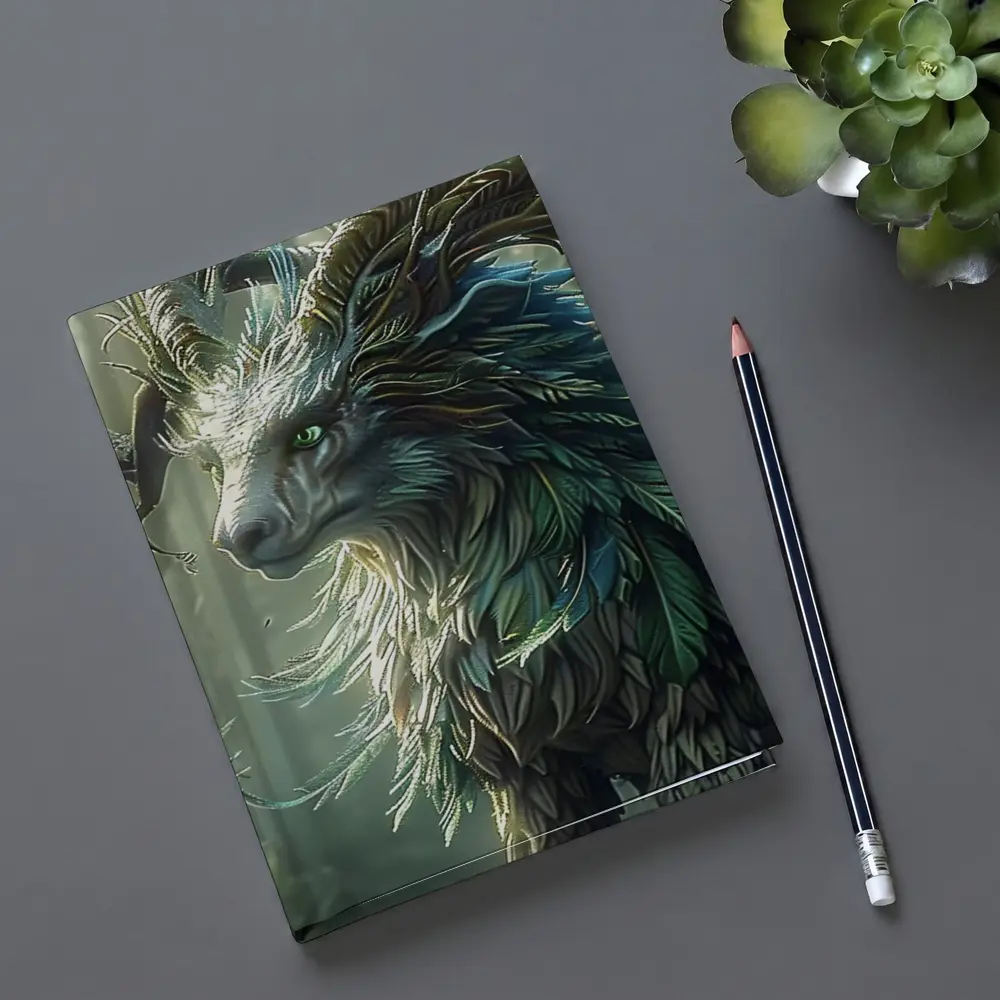 Forest Spirit Creature Misty Ancient Woods – Notebooks