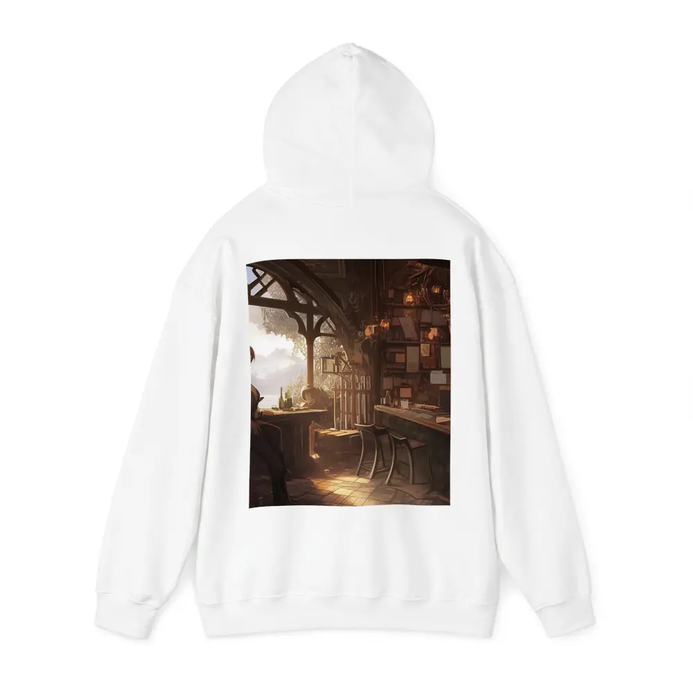 Fantasy Tavern Bar Scene Anime Art – Hoodies
