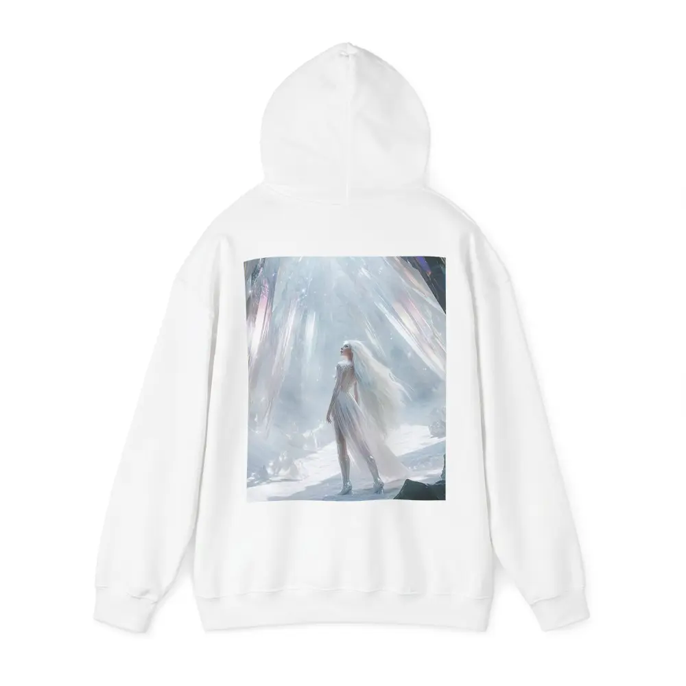 Ice Queen Fantasy Woman Crystal Cave Art – Hoodies