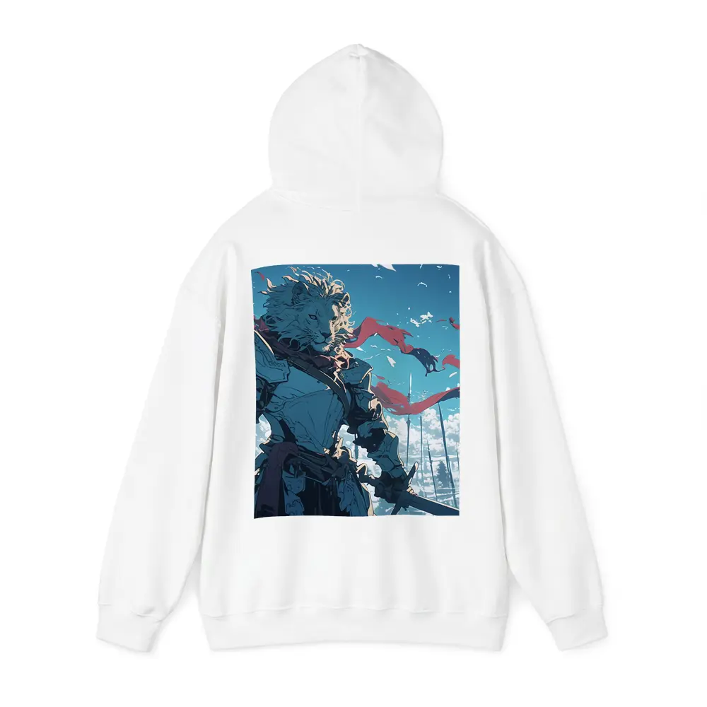 Anime Lion Knight Blue Sky Battle – Hoodies