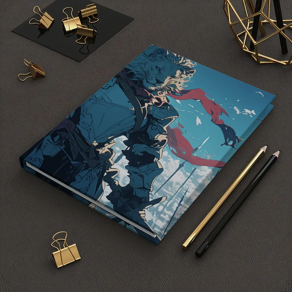 Anime Lion Knight Blue Sky Battle – Notebooks