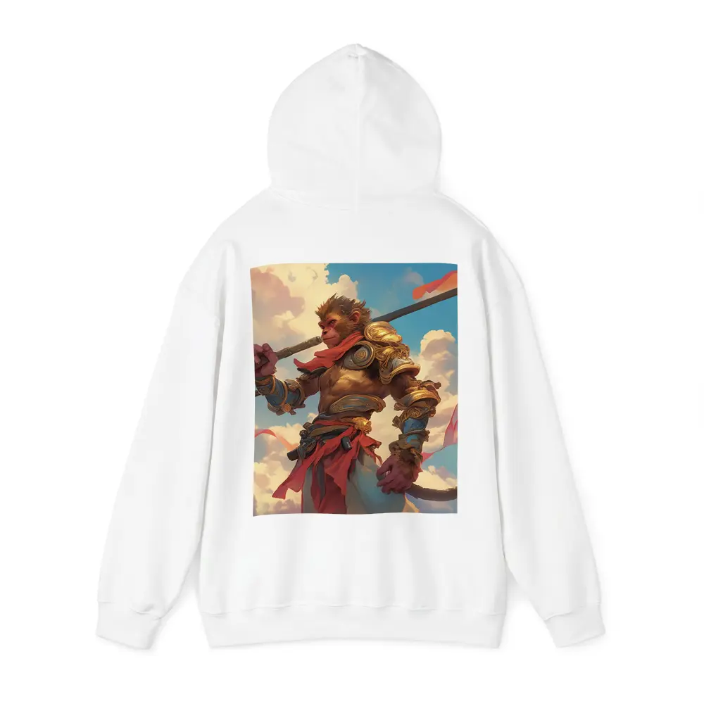 Sun Wukong Monkey King Clouds Fantasy Art – Hoodies